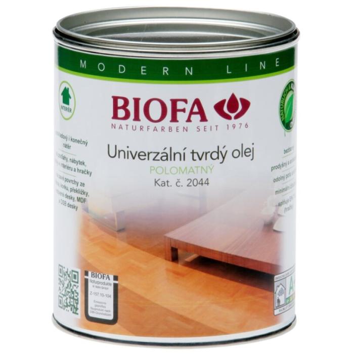BIOFA 2044 Univerzální tvrdý olej 0,375 l