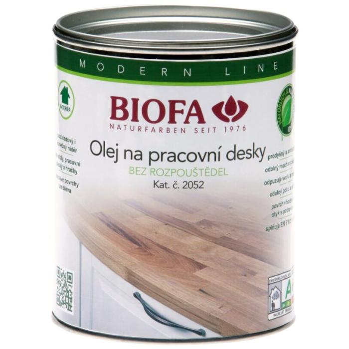 BIOFA 2052 Olej na pracovní desky 0,15 l