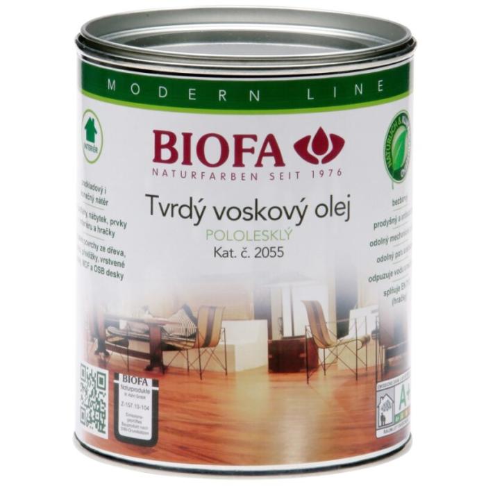 BIOFA 2055 Tvrdý voskový olej 1 l