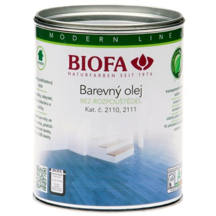 BIOFA 2110 Barevný olej 0,375 l