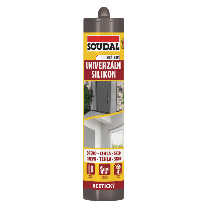 Univerzální silikon transparentní 300 ml