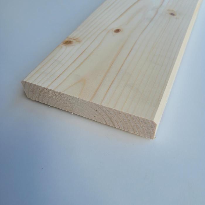 Hoblované prkno smrk 28x146x5000 mm A/B